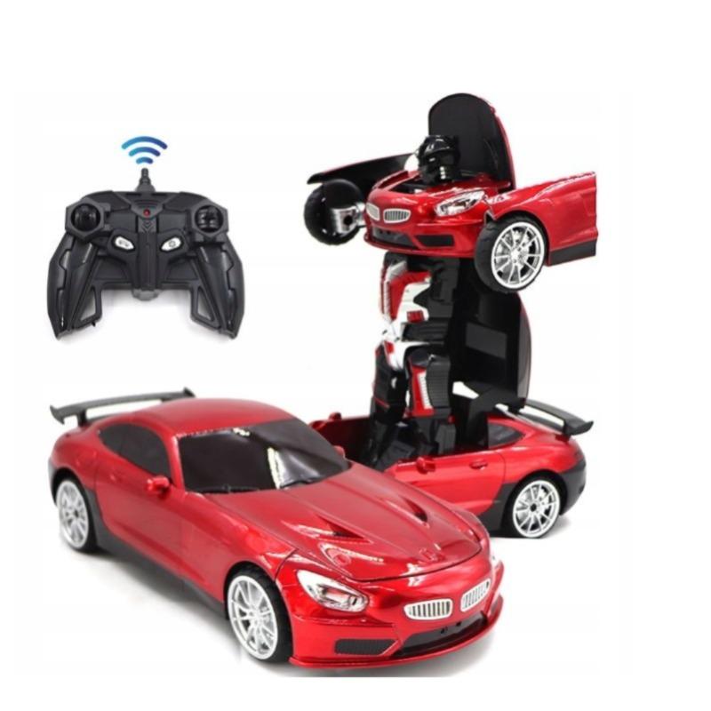 Funny Box Transformer Car-Dual Control - Red