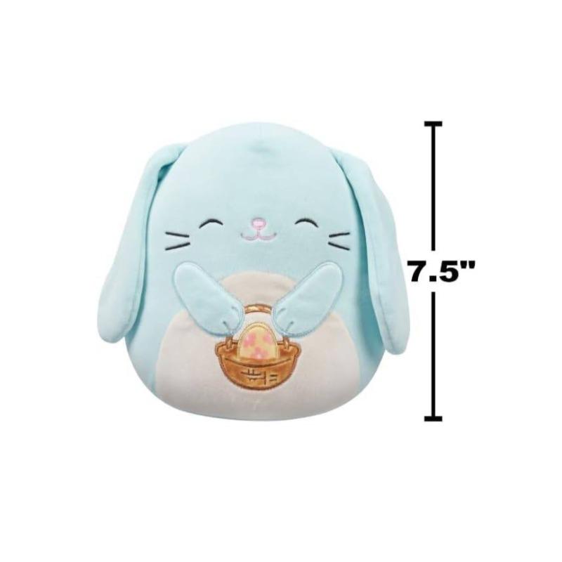 Squishmallow The Blue Bunny Plush Toy - 7.5 Inch