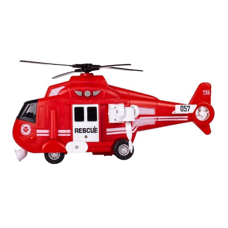 Wenyi Toys Friction Fire & Rescue Helicopter