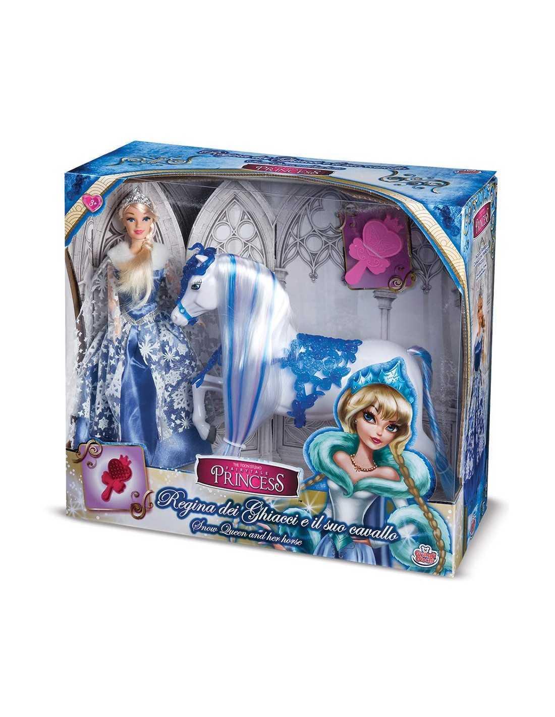 Princess Snow Queen With Horse