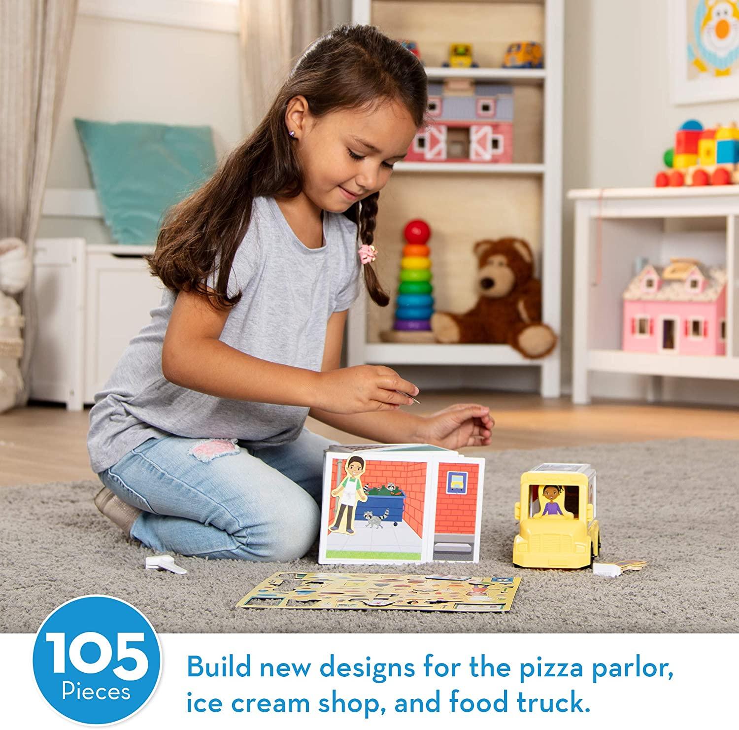 Melissa and Doug Magnetic Pizza And Ice Cream Shop