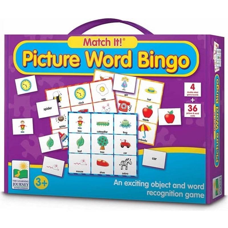 Match It Picture Word Bingo