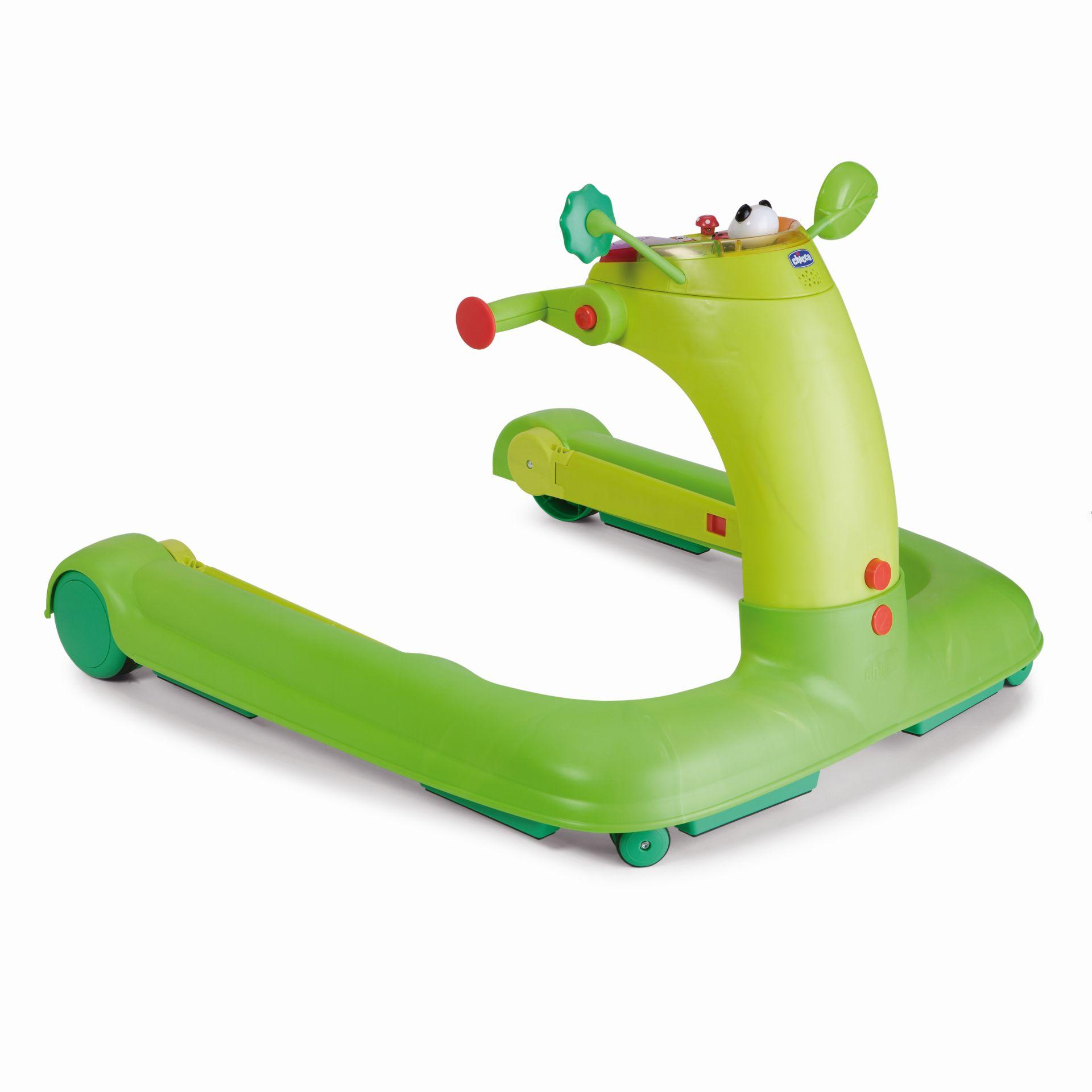 شيكو - مشاية الأطفال 3 في 1 لون أخضر