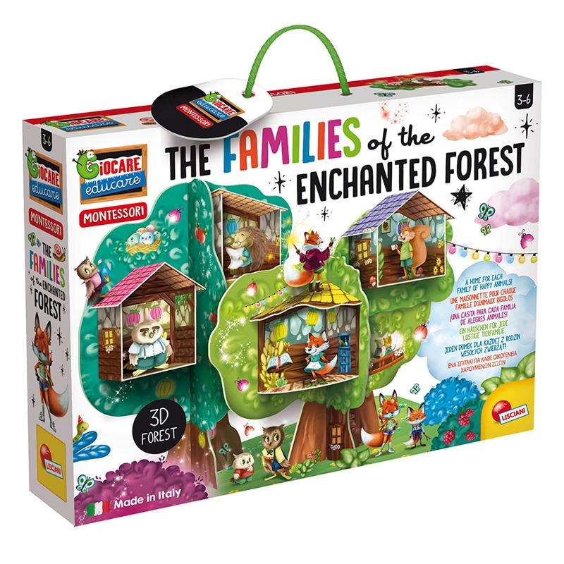 Lisciani Montessori The Families Of The Enchanted Forest