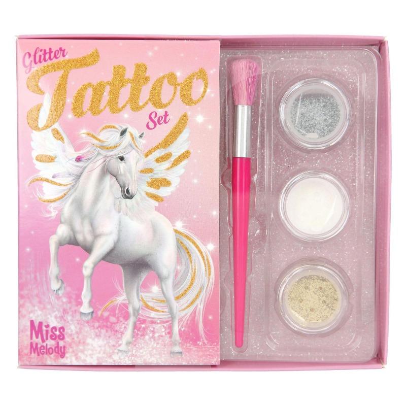 Top Model Miss Melody Glitter Tattoo Set