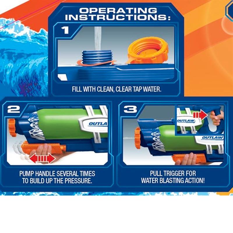 Water Warriors Outlaw Water Blaster