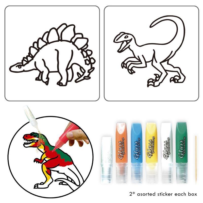 Little Story Kids Art & Craft 3D Painting Set - Dinosaur