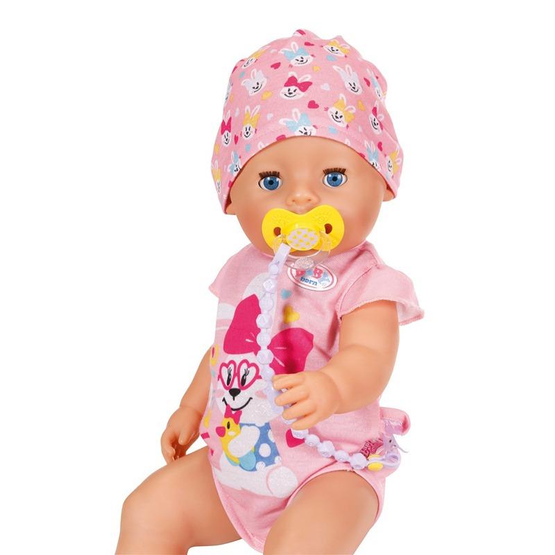 بيبي بورن - لهاية سحرية وسلسلة ماجيك للدمية 43 سم - ألوان متنوعة