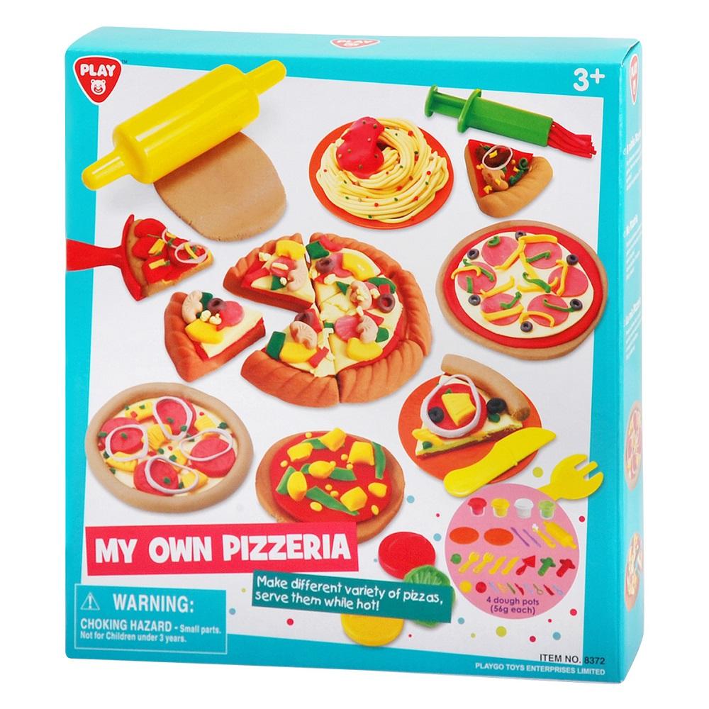 بلاي جو - مجموعة الصلصال لصنع البيتزا 2×8 اونصة