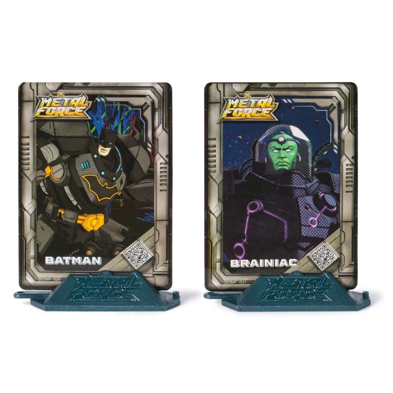 DC Metal Force Figures Brainiac Vs Batman