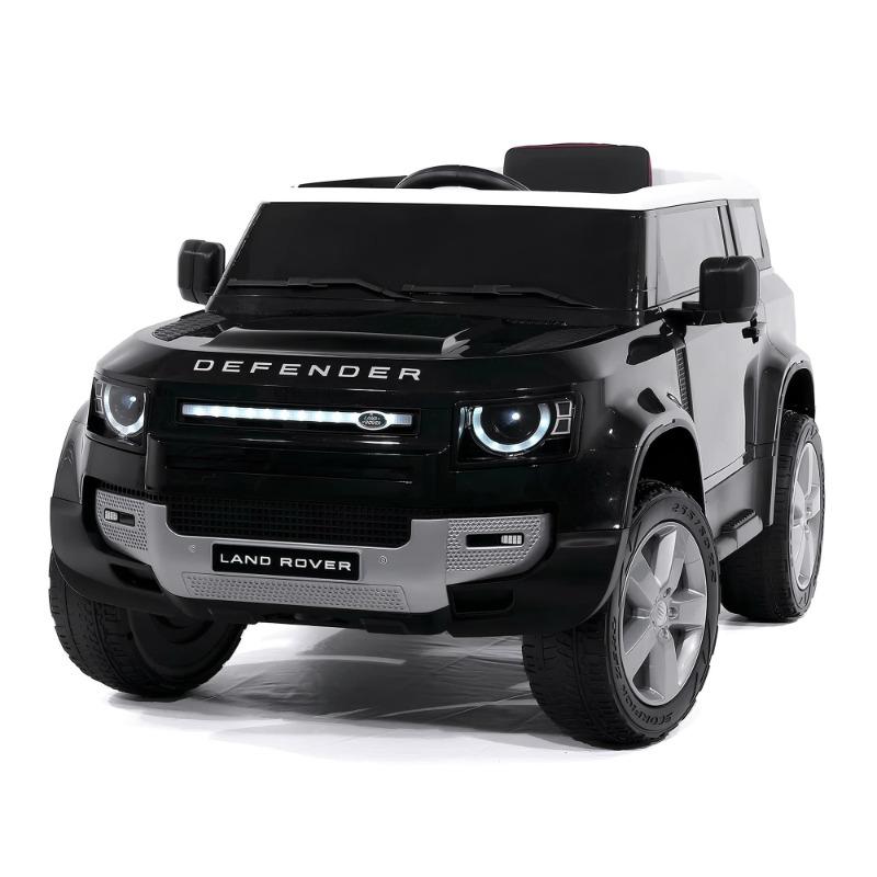 Land Rover Defender 12V Licensed Battery Ride-On Car with Leather Seat
