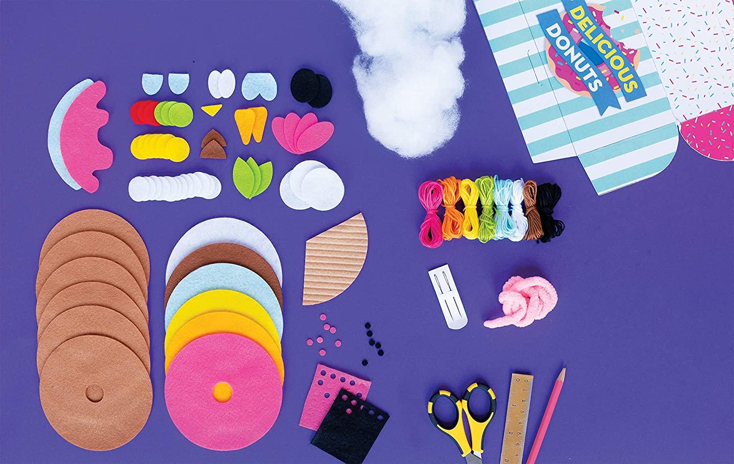 كلوتز - مجموعة حياكة دونات بتصميم الحيوانات