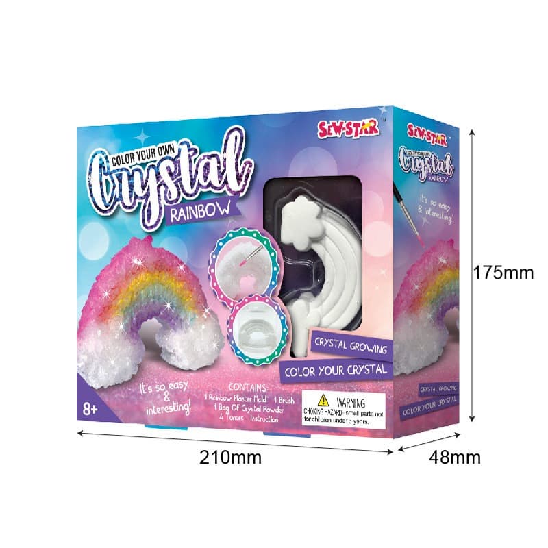 Sew Star Color Your Own Crystal Rainbow