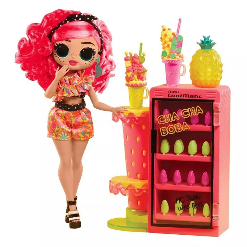 Bundle L.O.L. Surprise Sweet Nails Fruit Shop + Twins Fashion Elle Fly Doll