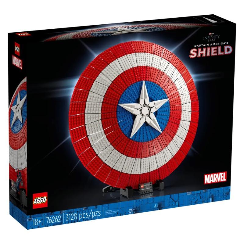 LEGO Marvel Captain America's Shield Building Blocks 76262