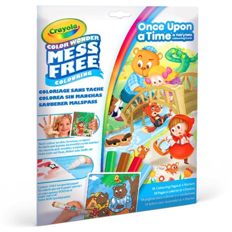 كرايولا - كتاب تلوين كلر ووندر مع أقلام تلوين كان ياما كان