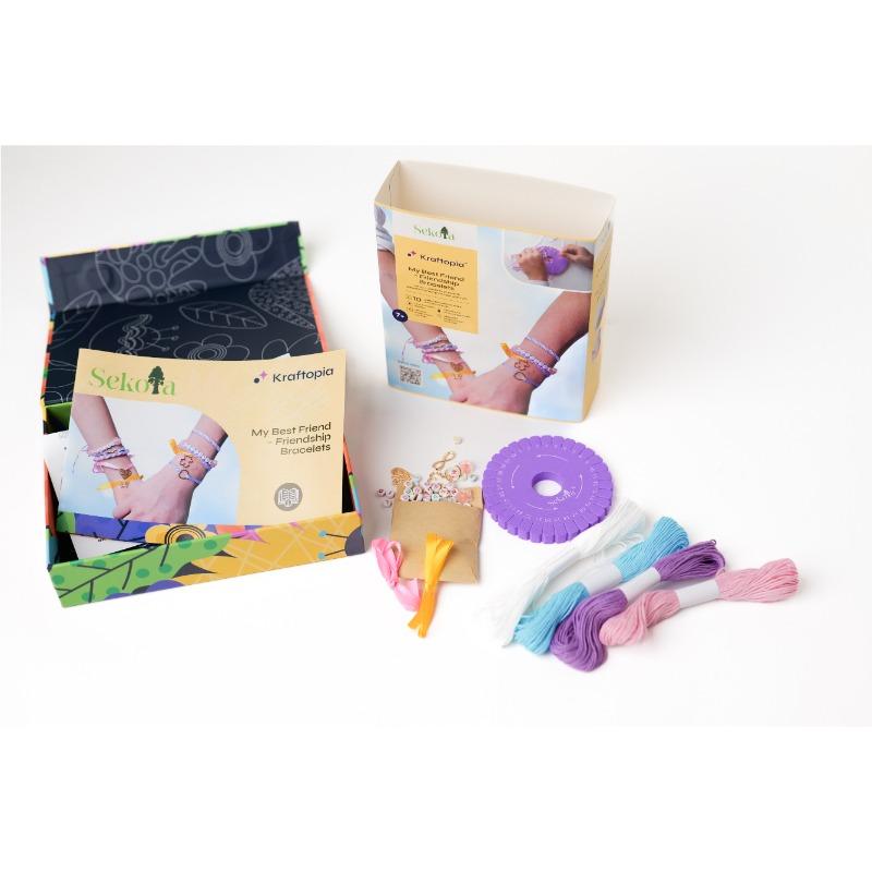 Sekoia Kraftopia My Best Friend - Friendship Bracelets Craft Set