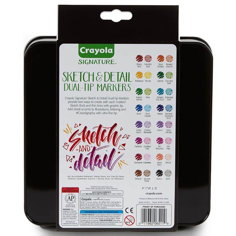 Crayola Dual Tip Crayons -16 Colors