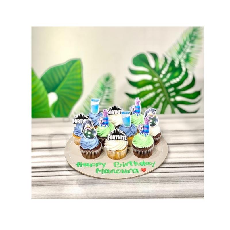 Monty's Fortnite Cupcake