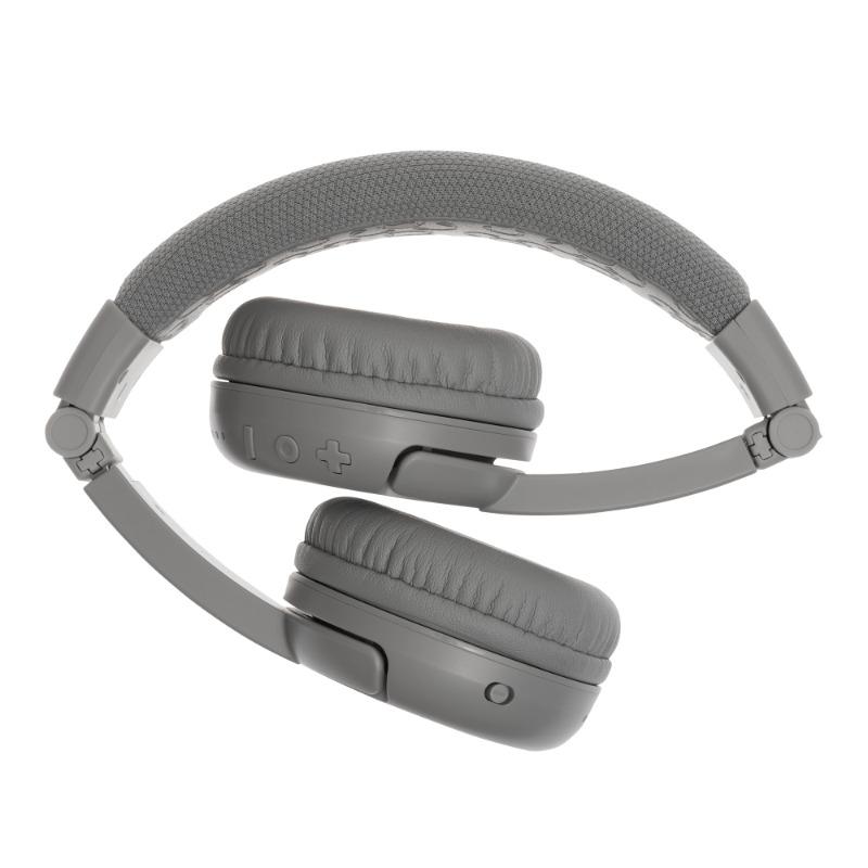 Buddyphones Play Plus Wireless Headphones - Gray