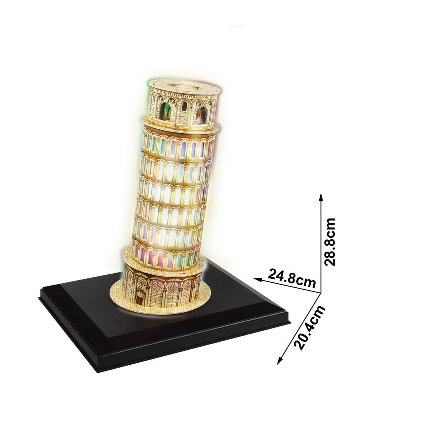 Cubic Fun Leaning Tower of Pisa 3D Puzzle