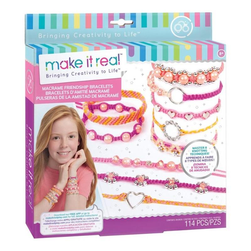 Make It Real Macrame Friendship Bracelets