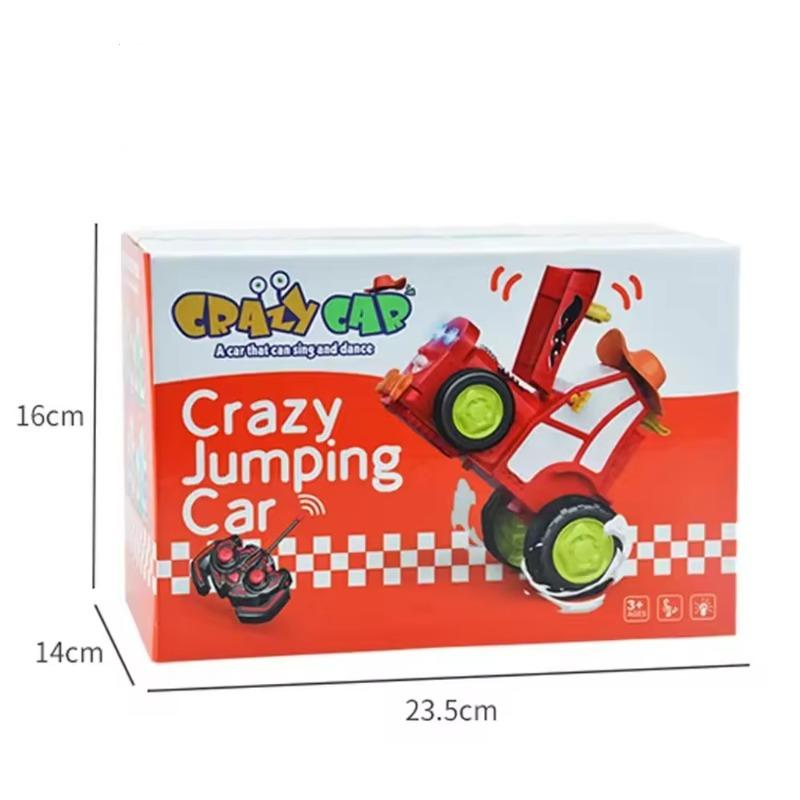 Rc Crazy Jumping Car - Red