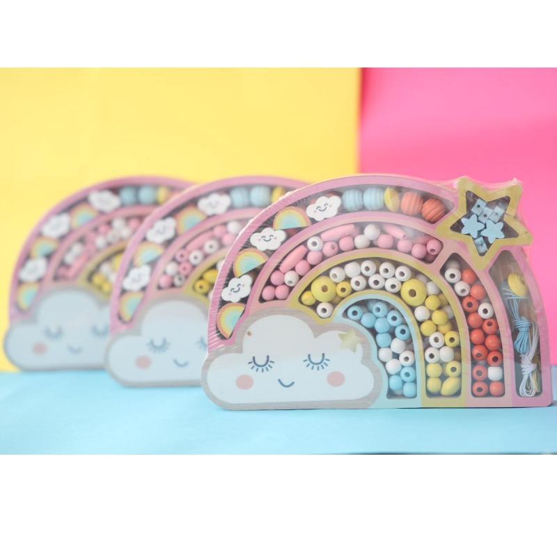 توينسكو - بوكس خرز بتصميم قوس قزح