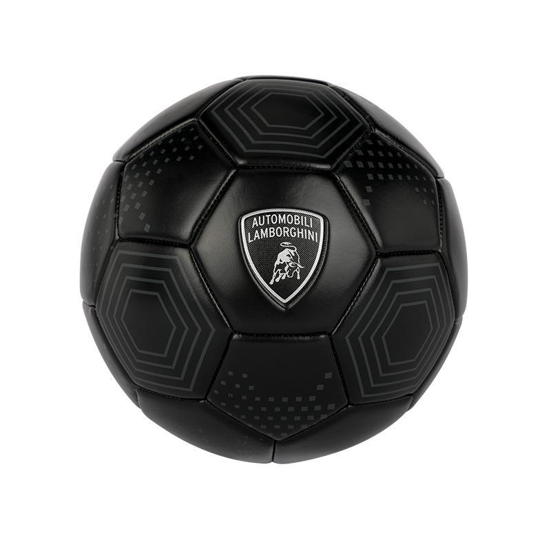 Lamborghini Machine Sewing Pvc Soccer Ball Size 5 - Black