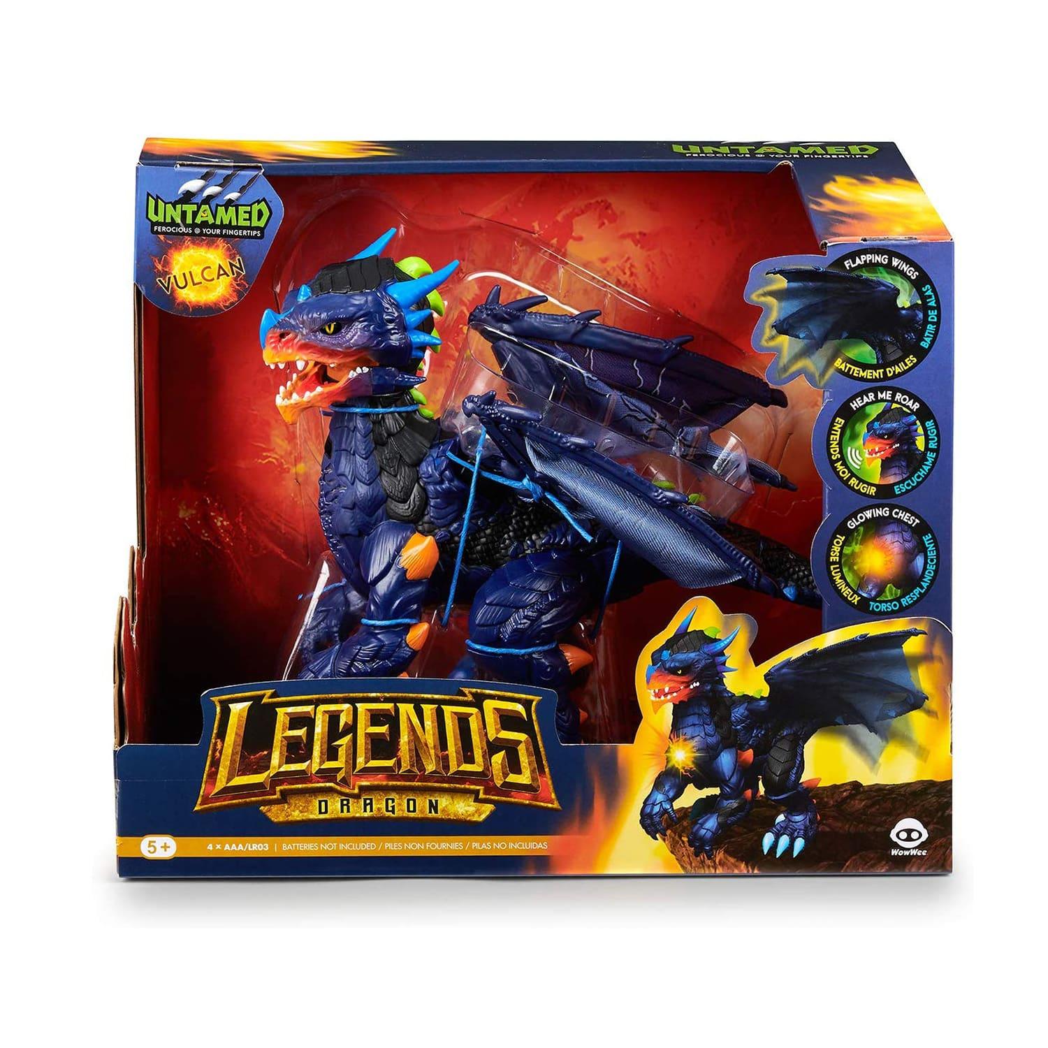 Untamed Legends Vulcan Dragon - Interactive Toy