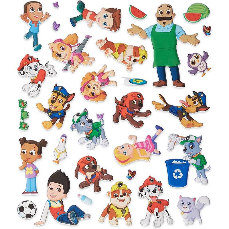 Melissa And Doug Paw Patro Restickable Puffy Stickers
