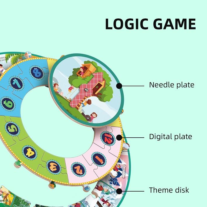بازل دائري تغيرات الطبيعة