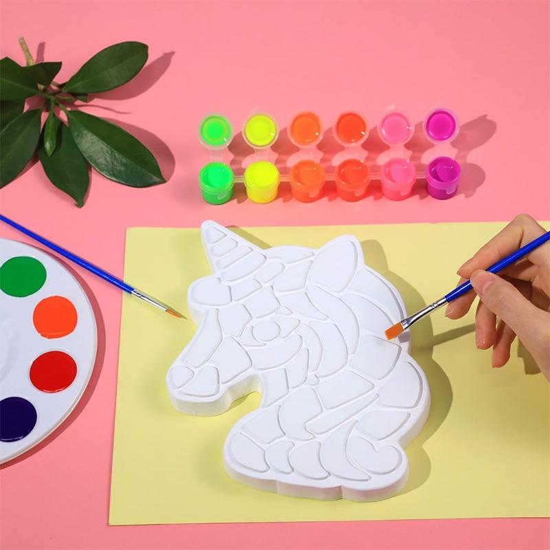 مجموعة تلوين الجبس ستيبينج بتصميم يونيكورن