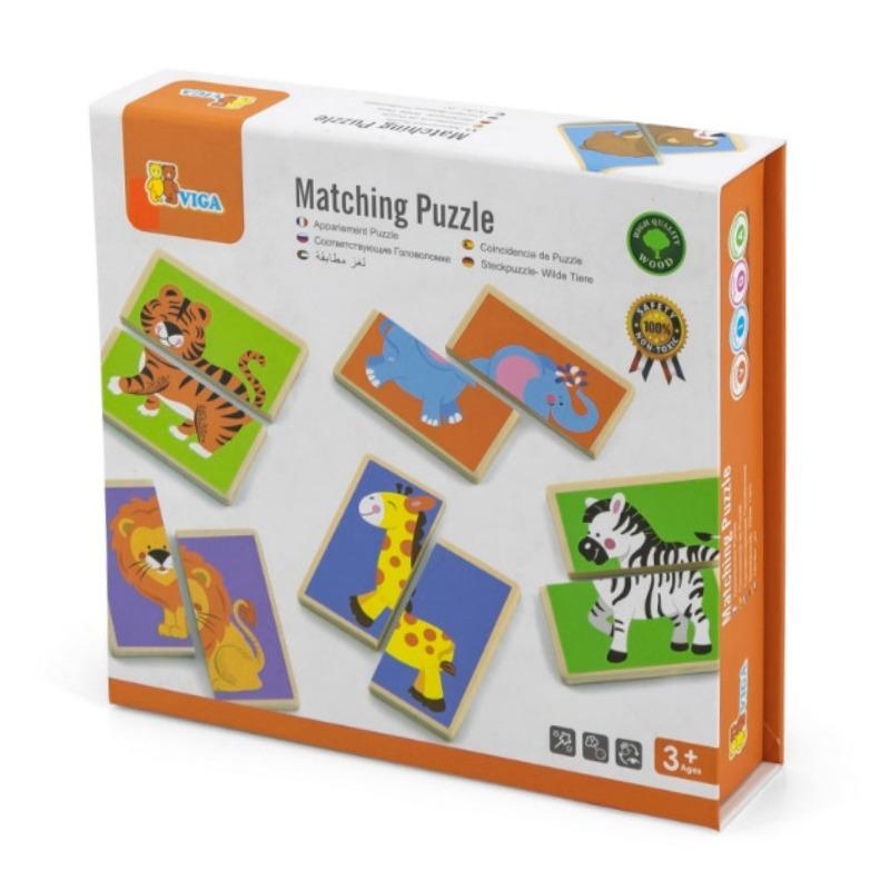 فيجا - بازل التطابق - حيوانات الغابة