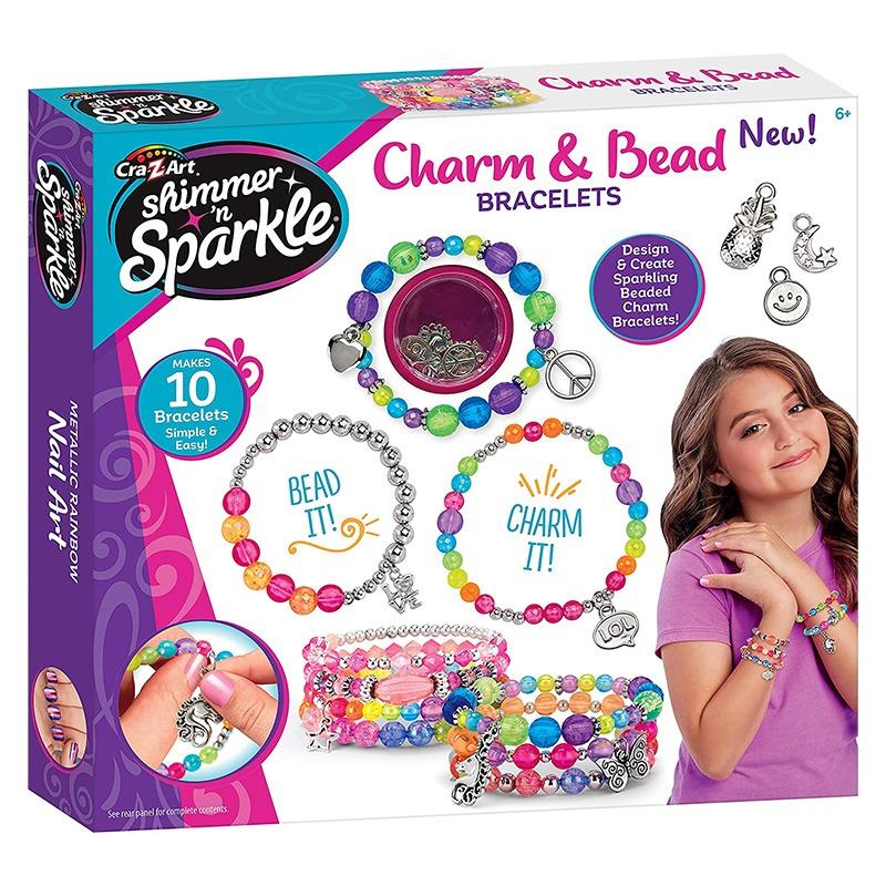 Cra-Z-Art Shimmer N Sparkle Bead & Charm Bracelets