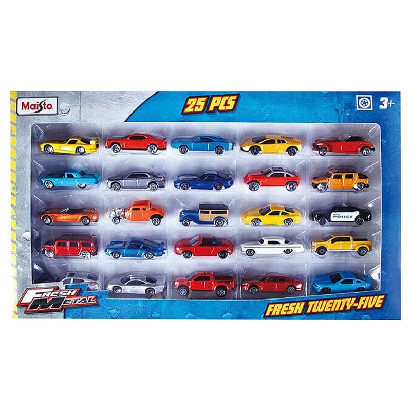 Maisto - Die Cast Free Wheel 25 Pcs