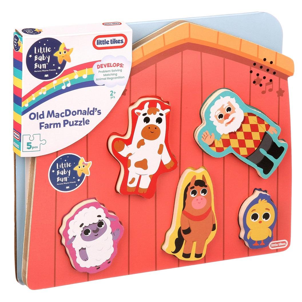 Little Tikes Little Baby Bum Wooden Musical Garden Puzzle