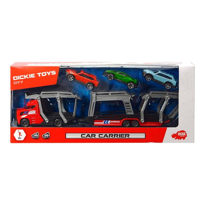 Dickie Car Carrier Set Multicolors - Assorted