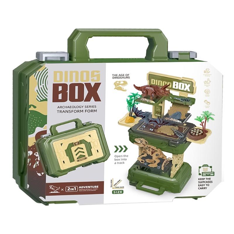 2 in 1 Assembling Dinosaurs Playset