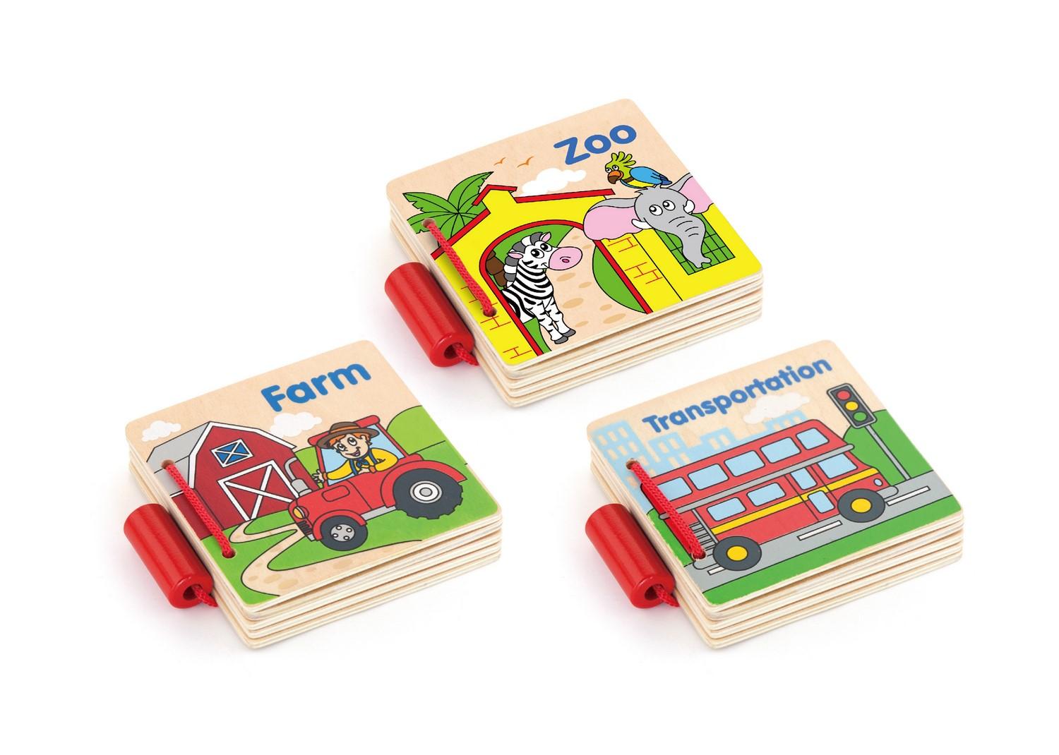 Viga 3 in 1 My First Wooden Book
