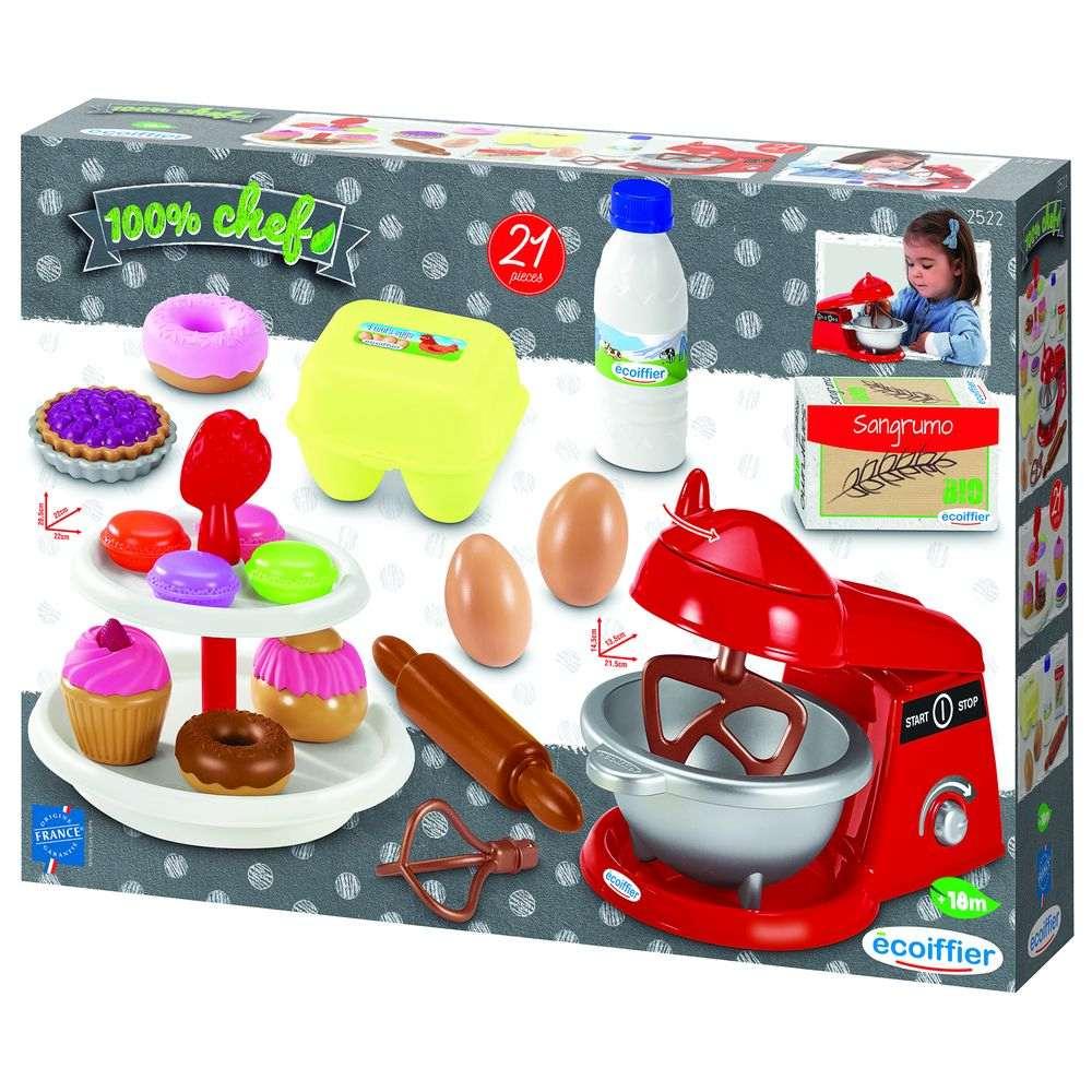 Ecoiffier 100% Chef Pastries Set 21pcs