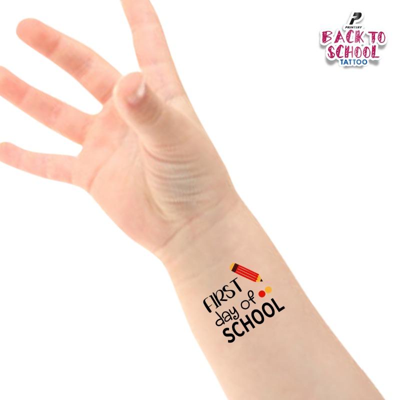 Printery School Temperory Tattoo - 20 Pcs