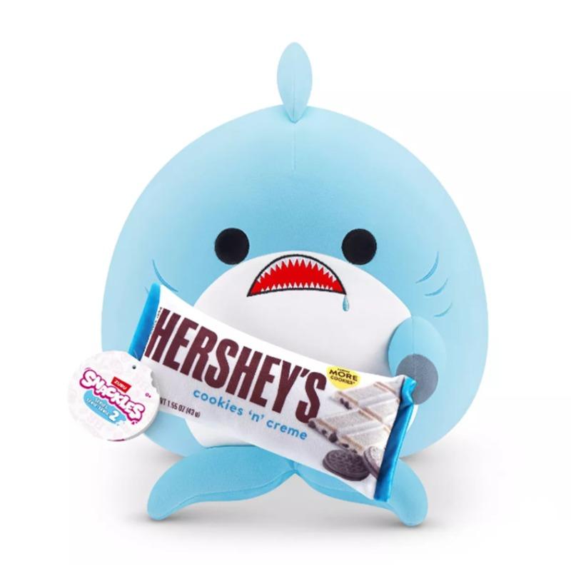 سناكلز - دمية قطيفة قرش مع هيرشي 13.7 بوصة