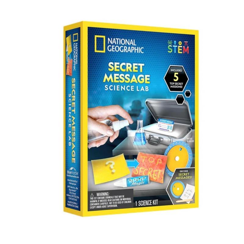National Geographic Secret Message Lab Set