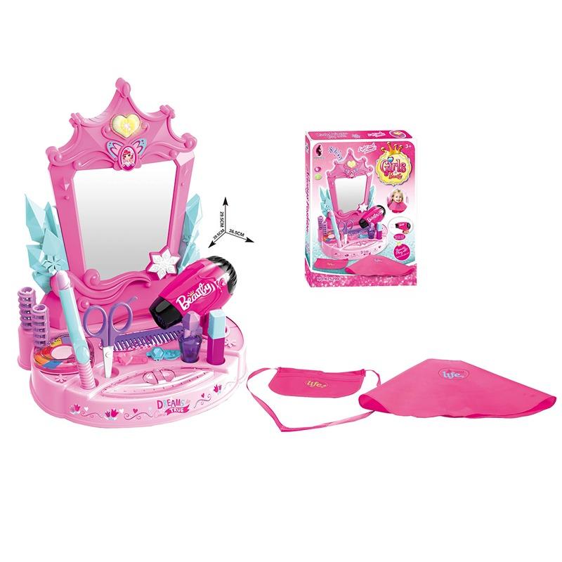 مجموعة أدوات التجميل بأضواء وأصوات