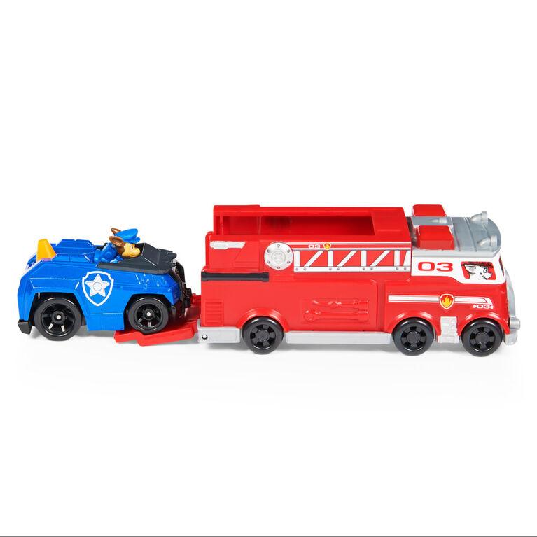 Paw Patrol Firetruck Die-Cast Team Vehicle With Chase Toy Car