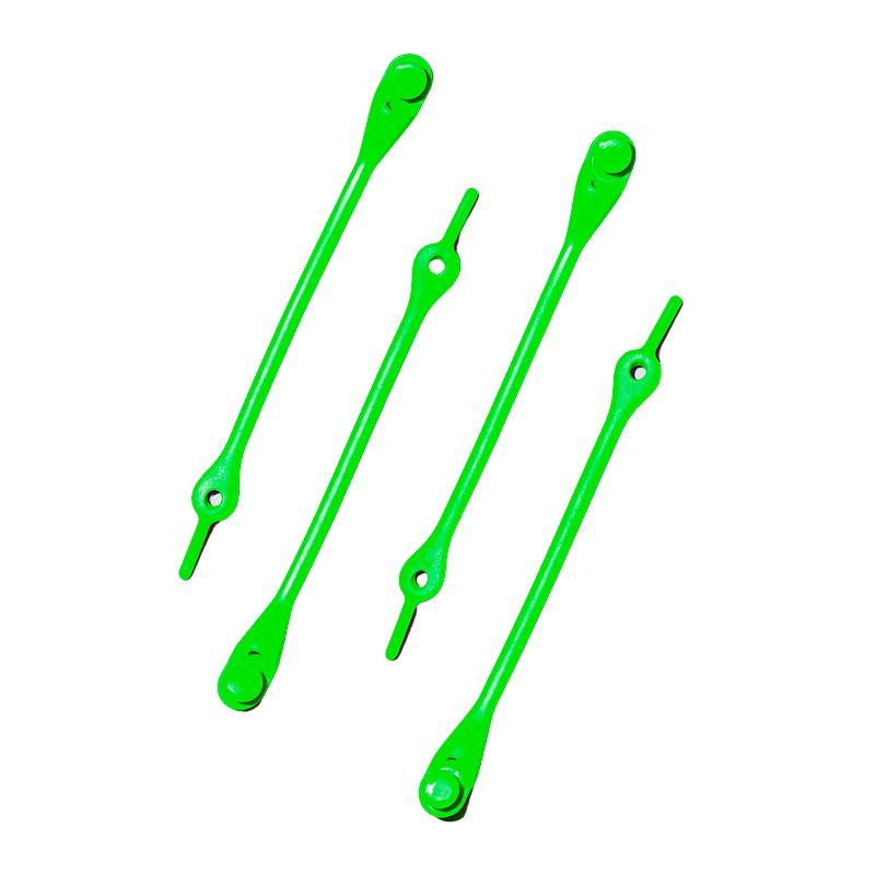 هيكيز - أربطة الحذاء المرنة لون أخضر