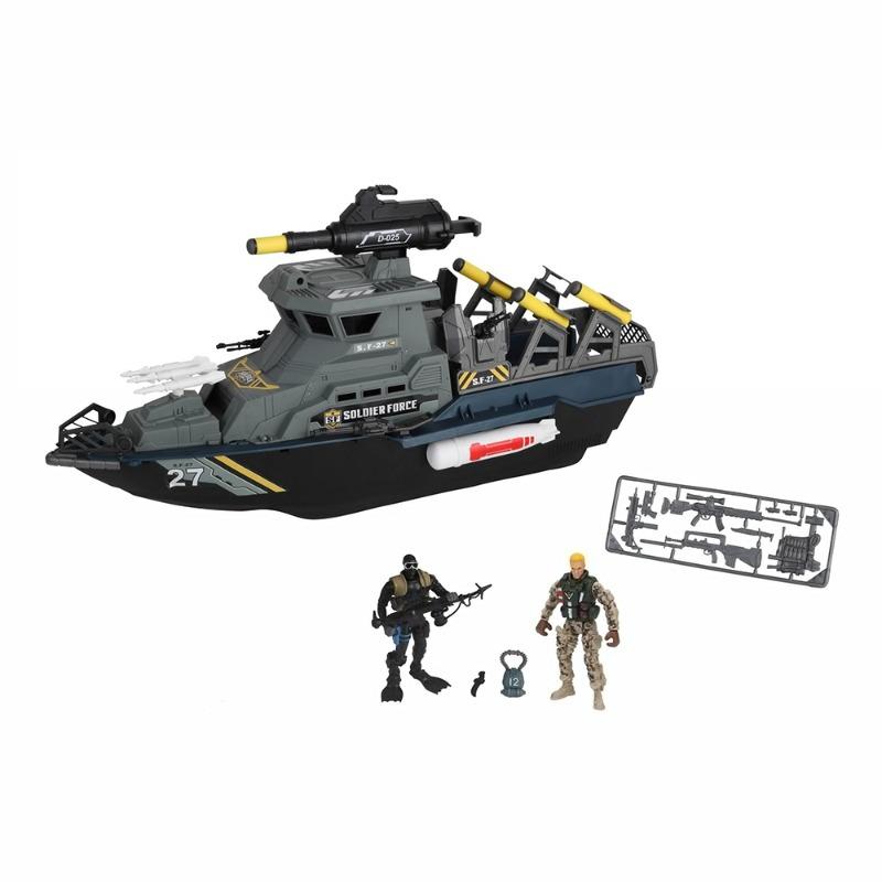 Soldier Force Playset Naval Combat Battleship