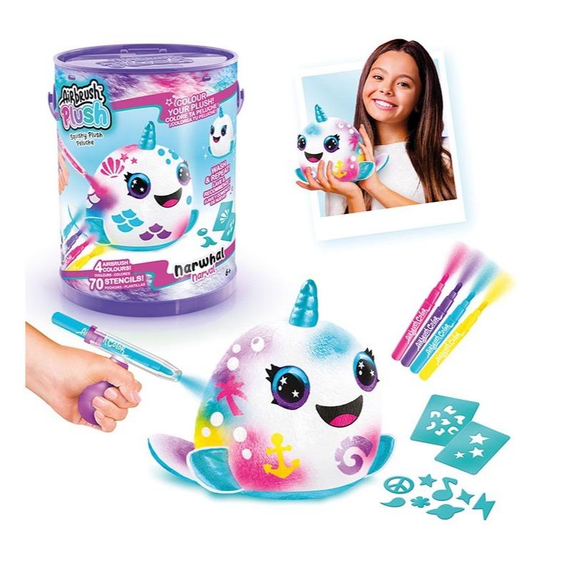 Style 4 Ever Large Airbrush Plush In Paint Can - Multishapes