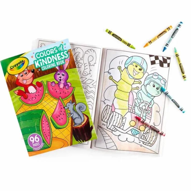 Crayola 96 Page Coloring Book with Cute Animal Design